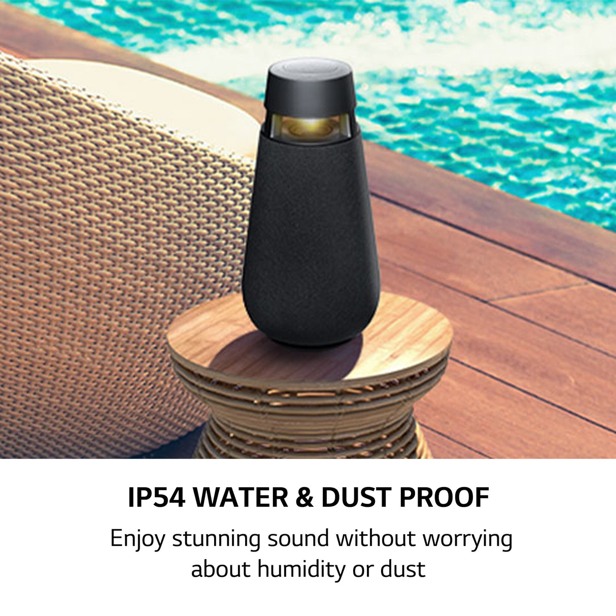 LG XO3QBK.DGBRLLK portable/party speaker Mono portable speaker Black