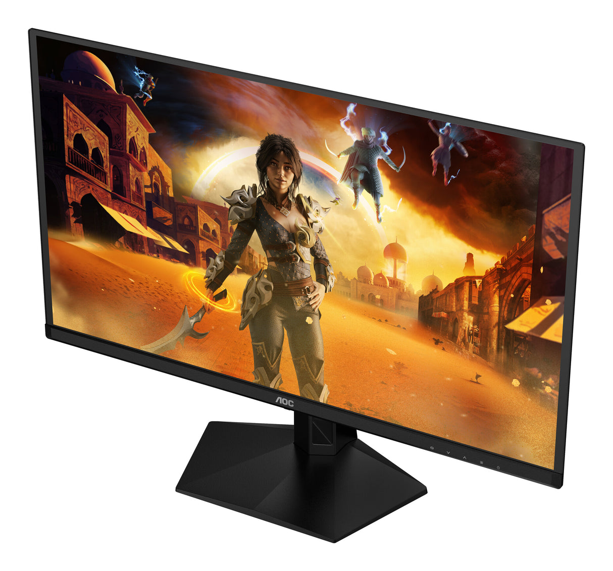 AOC G4 Q27G41ZDF computer monitor 67.3 cm (26.5") 2560 x 1440 pixels Quad HD QD-OLED Black, Red
