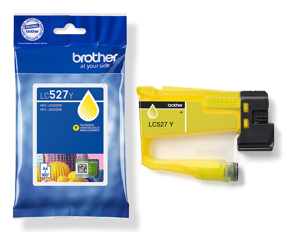 Brother Genuine LC527Y Ink Cartridge - Yellow