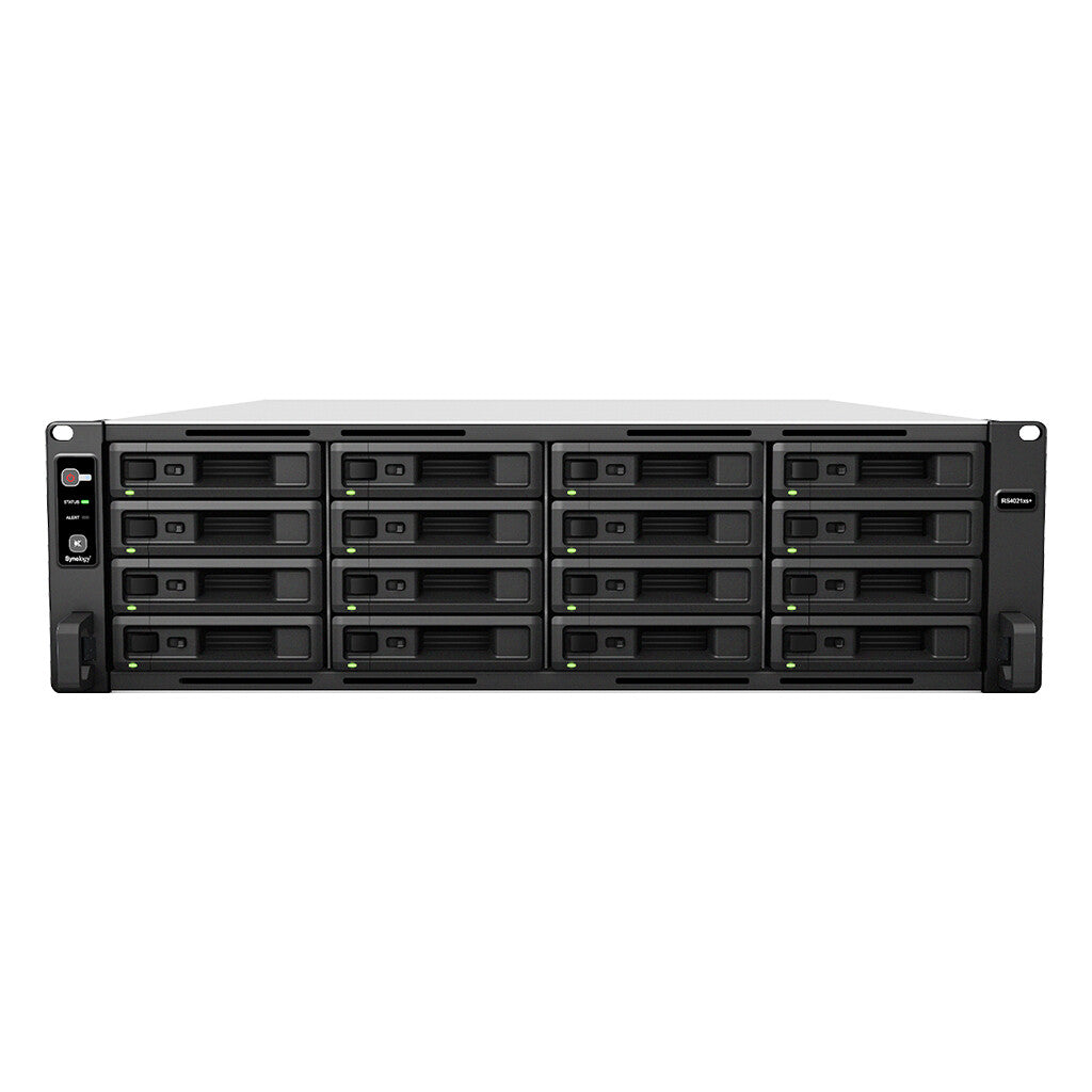 Synology RackStation RS4021xs+ NAS Rack (3U) Intel® Xeon® D D-1541 16 GB DDR4 192 TB HDD DiskStation Manager Black