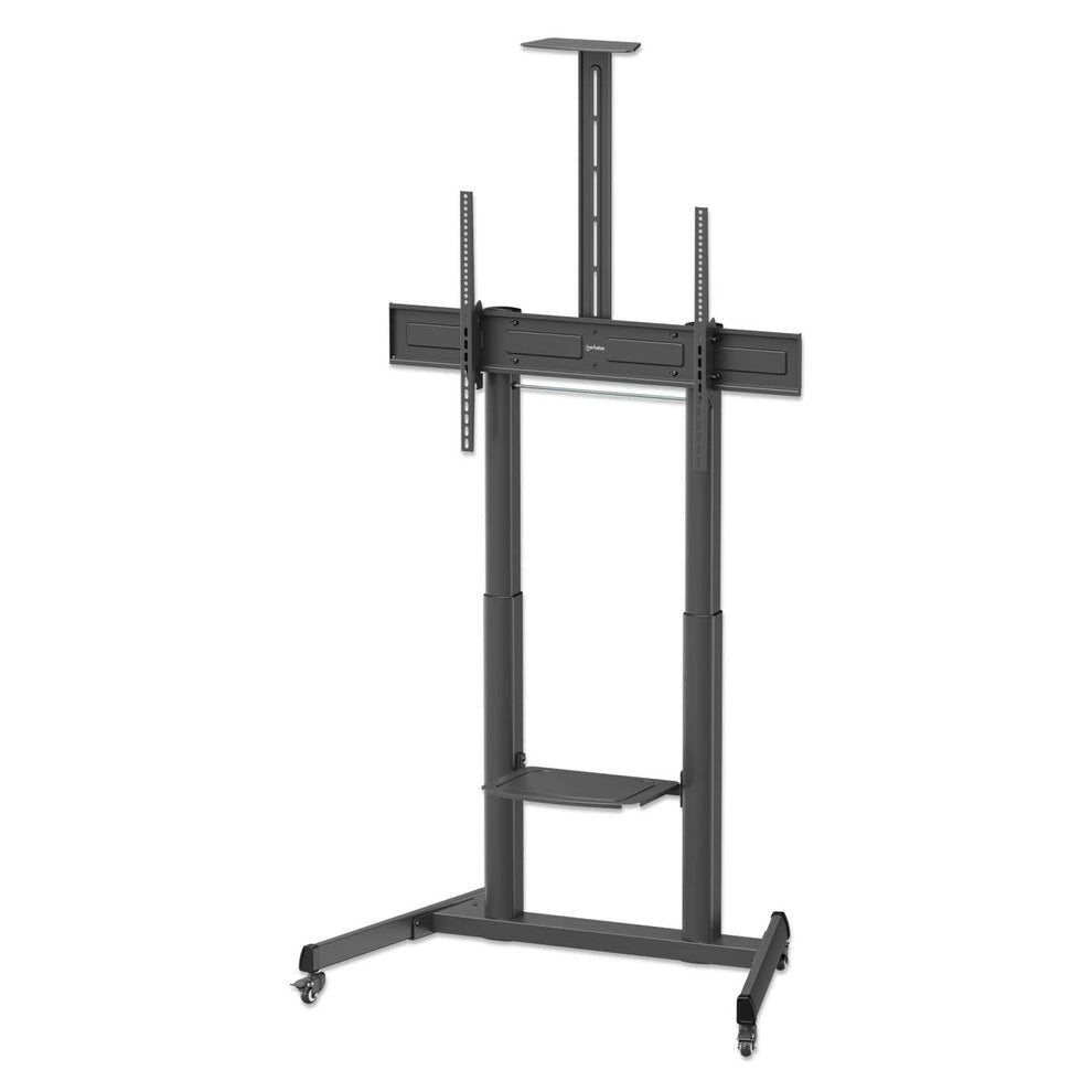 Manhattan Trolley Mount Stand for TV & Monitors (crank handle height adjust), For screens: 37" to 120",VESA compatibility:all between 200x200 to 1000x600mm -check the dimensions of the four mounting holes on back of screen to ensure it fits,Max 120kg,1180