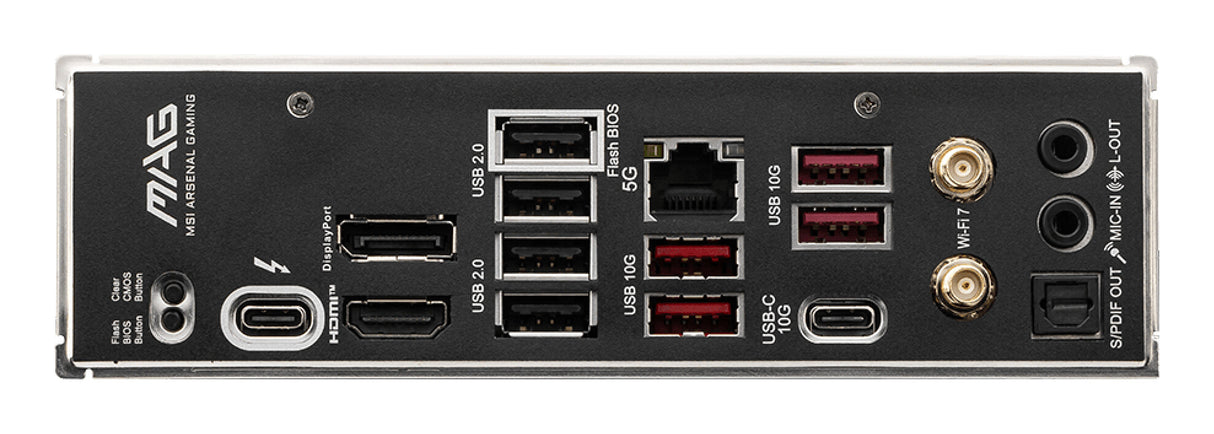 MSI MAG B860 TOMAHAWK WIFI motherboard Intel B860 LGA 1851 (Socket V1) ATX