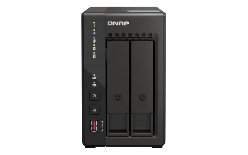 QNAP TS-253E NAS Tower Intel® Celeron® J6412 8 GB 4 TB QNAP QTS Black