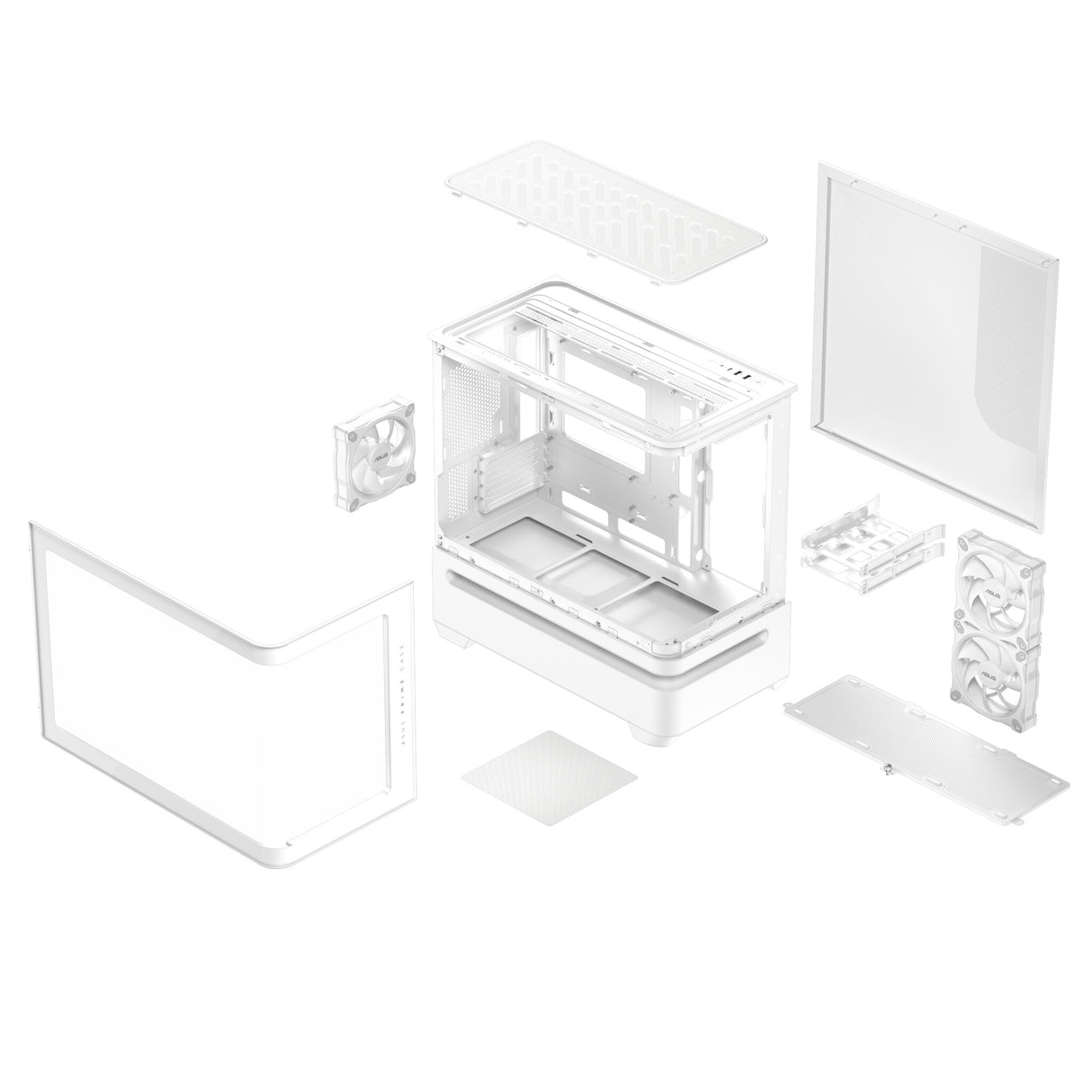 ASUS PRIME AP202 ARGB Midi Tower White