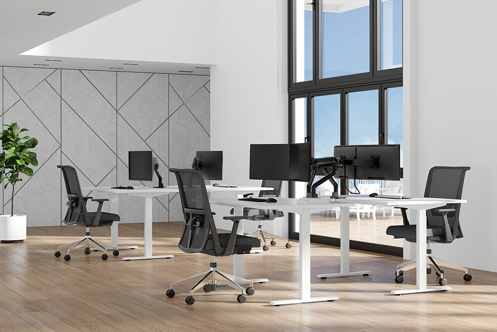 Neomounts DS75S-950BL2 Monitor arm 17-32" - gas spring - Topfix - 180°-stop