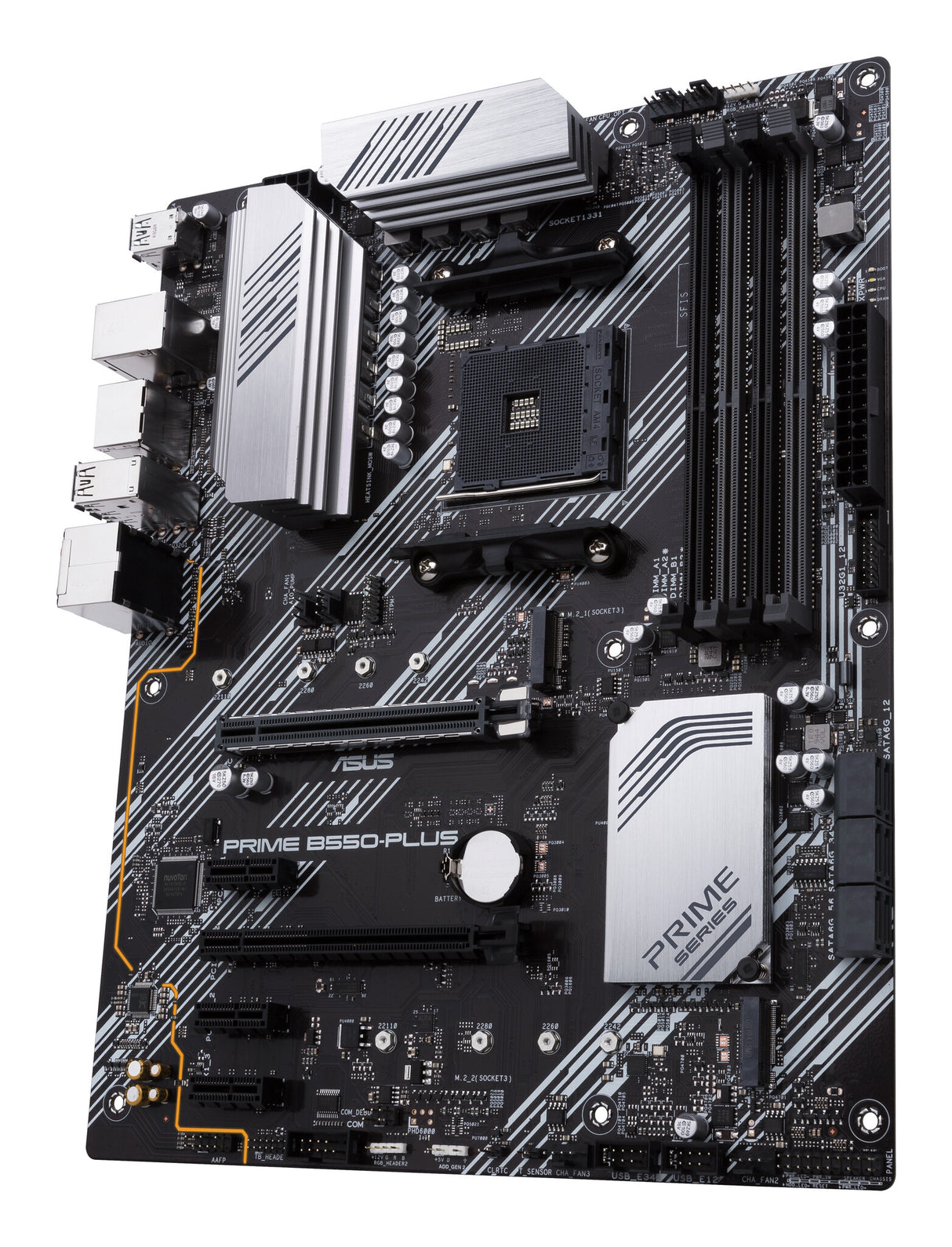 ASUS PRIME B550-PLUS AMD B550 Socket AM4 ATX
