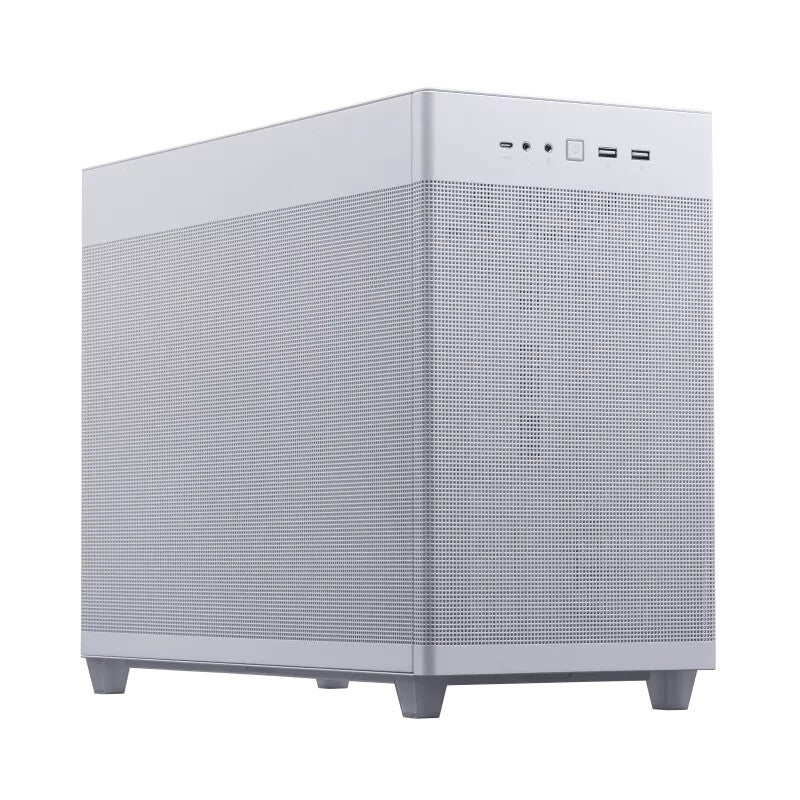 ASUS PRIME AP201 CASE TG WHITE Mini Tower
