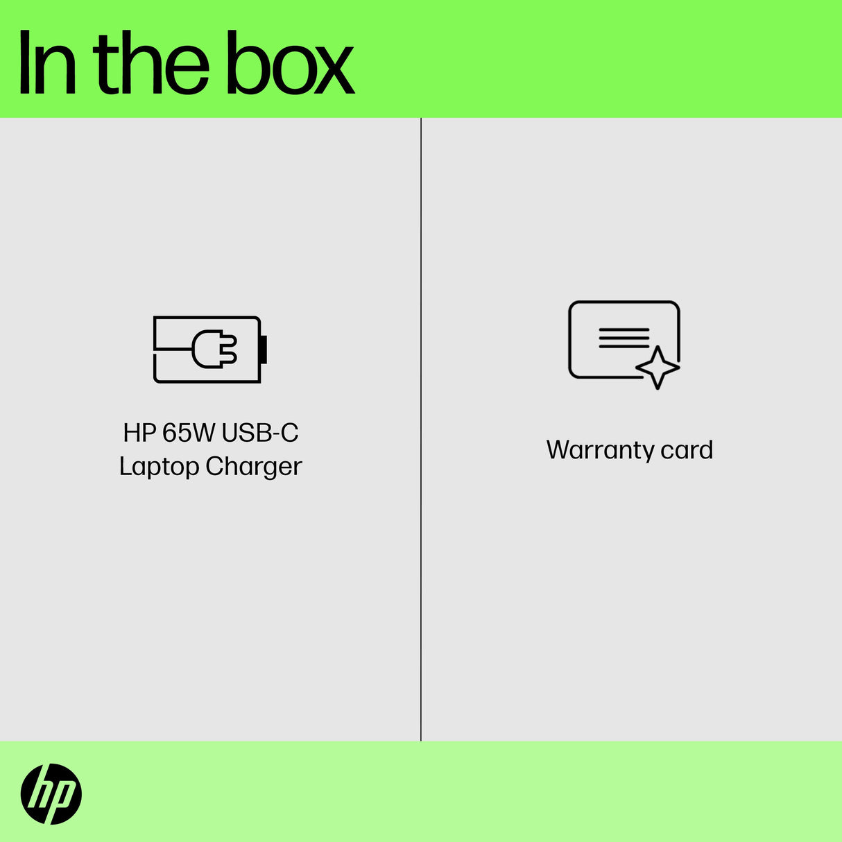 HP USB-C 65W Laptop Charger