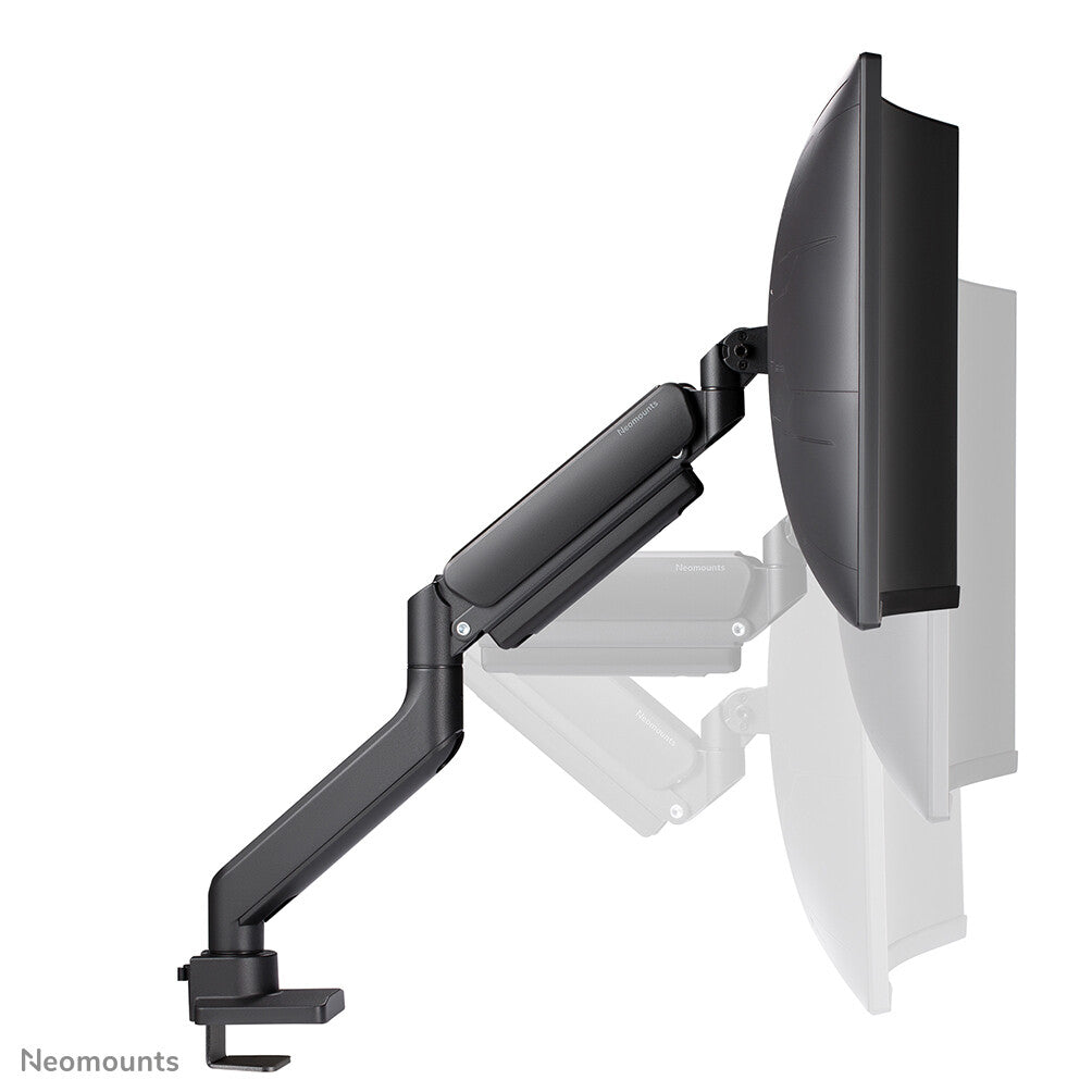 Neomounts DS70PLUS-450BL1 Monitor arm 17-49" - gas spring - Topfix - 180°-stop