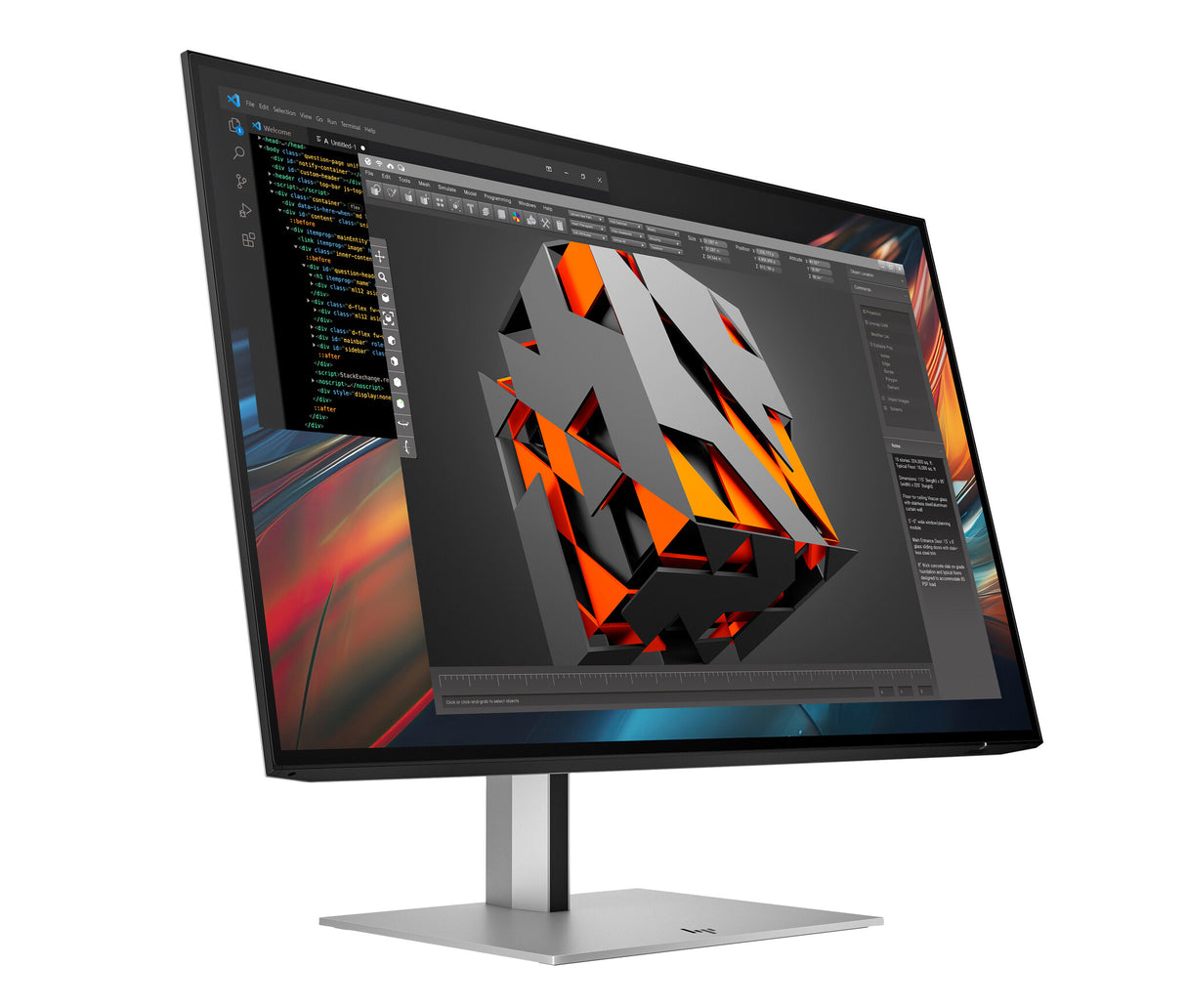 HP Series 7 Pro 24 inch WUXGA USB-C Monitor - 724pu