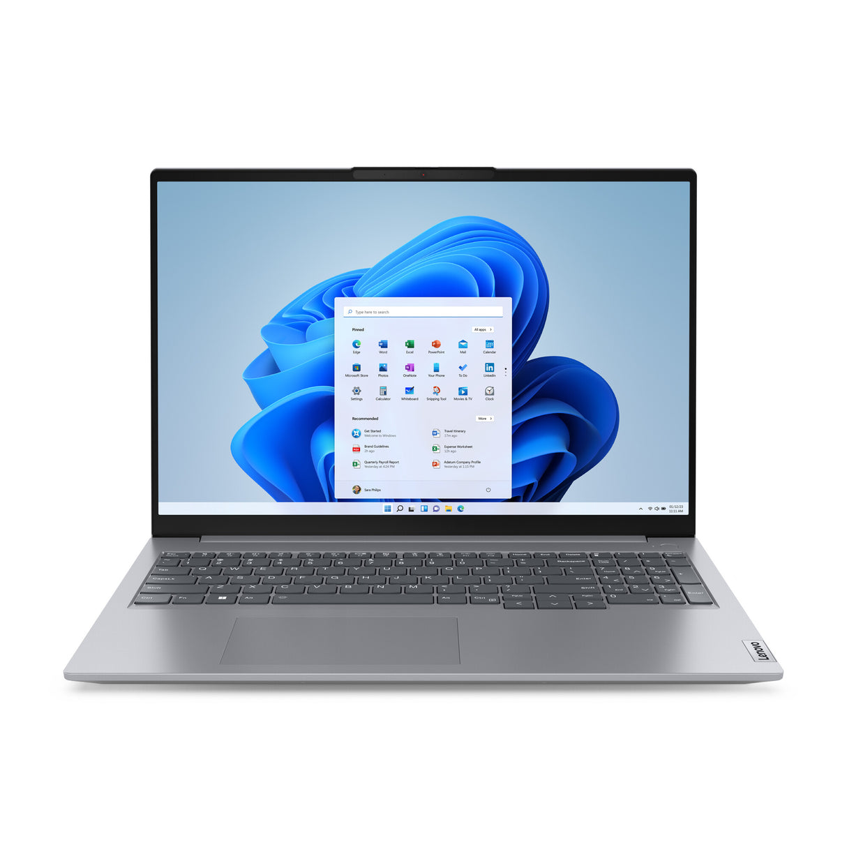 Lenovo ThinkBook 16 G6 ABP AMD Ryzen™ 3 7330U Laptop 40.6 cm (16") WUXGA 16 GB DDR4-SDRAM 256 GB SSD Wi-Fi 6 (802.11ax) Windows 11 Pro UK English Grey