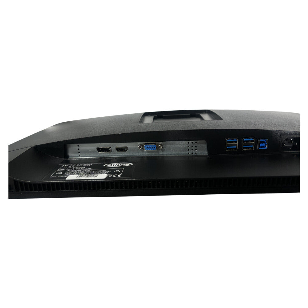 Origin Storage 24inch LED 1080p HD Monitor with VGA/HDMI/DP & Height Adjustable