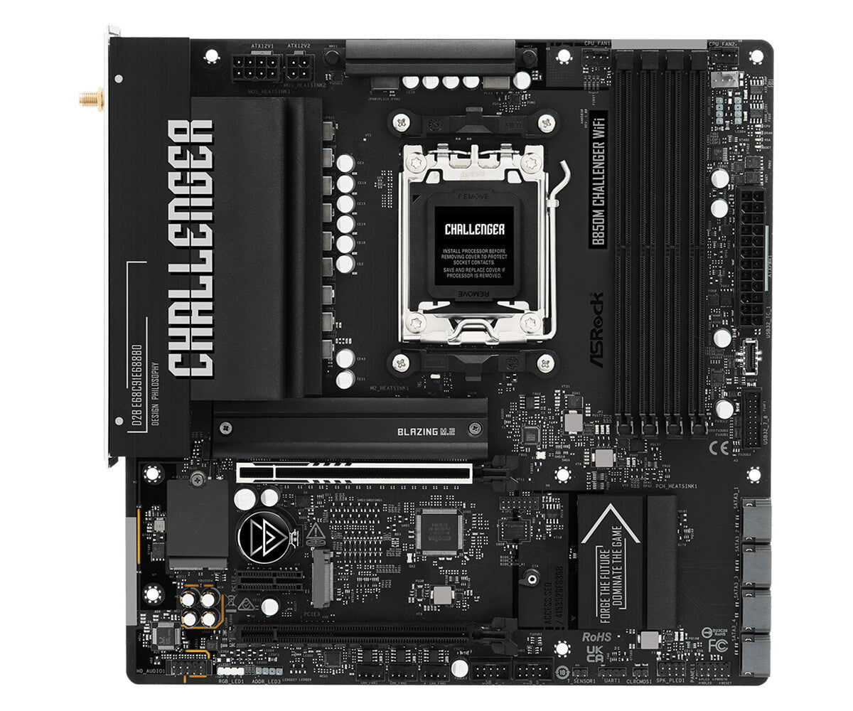 Asrock B850M Challenger WiFi AMD B850 Socket AM5 micro ATX