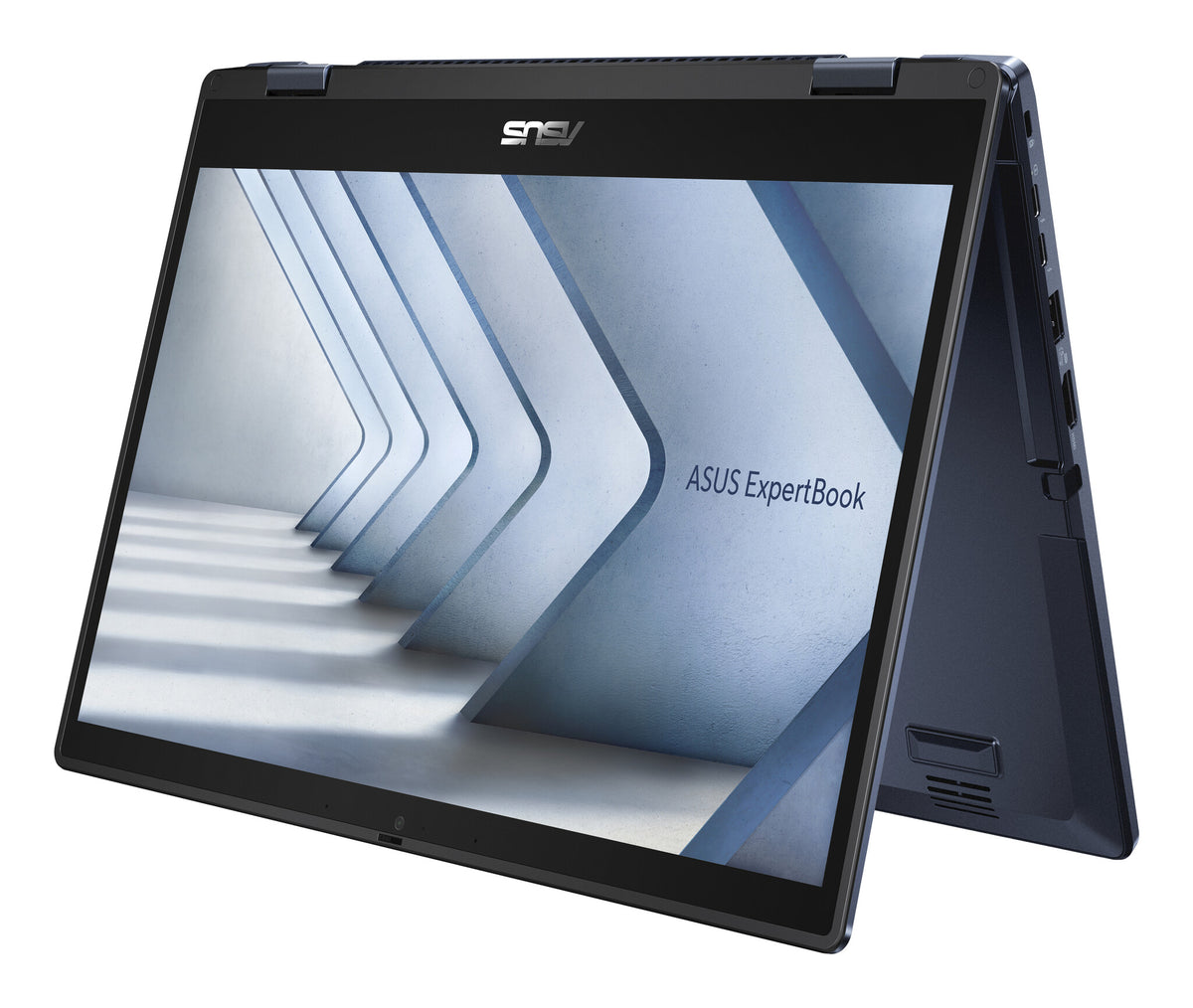 ASUS ExpertBook B3 Flip B3402FV-EC512XA Intel Core 5 120U Hybrid (2-in-1) 35.6 cm (14") Touchscreen Full HD 16 GB DDR4-SDRAM 256 GB SSD Wi-Fi 6E (802.11ax) Windows 11 Pro Education Black QWERTY UK English