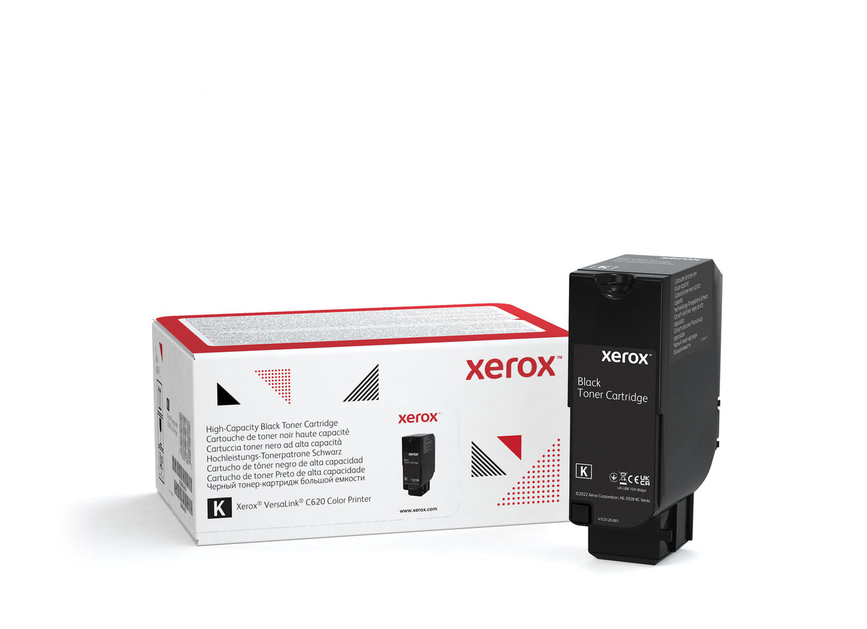 Xerox Genuine ® VersaLink® C620 Color Printer Black High capacity Toner Cartridge (20000 Pages) - 006R04624