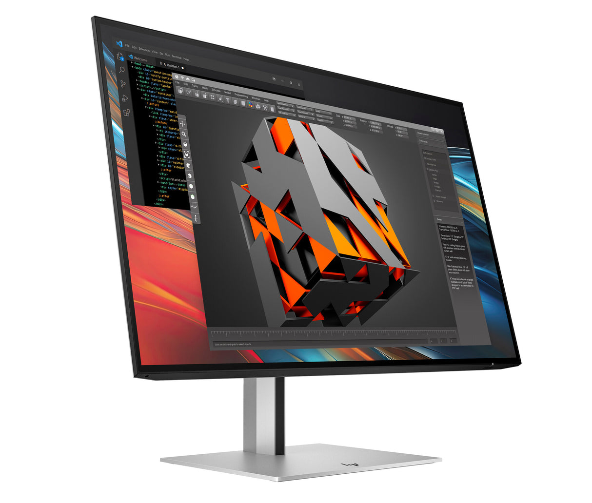 HP Series 7 Pro 24 inch WUXGA Monitor - 724pn