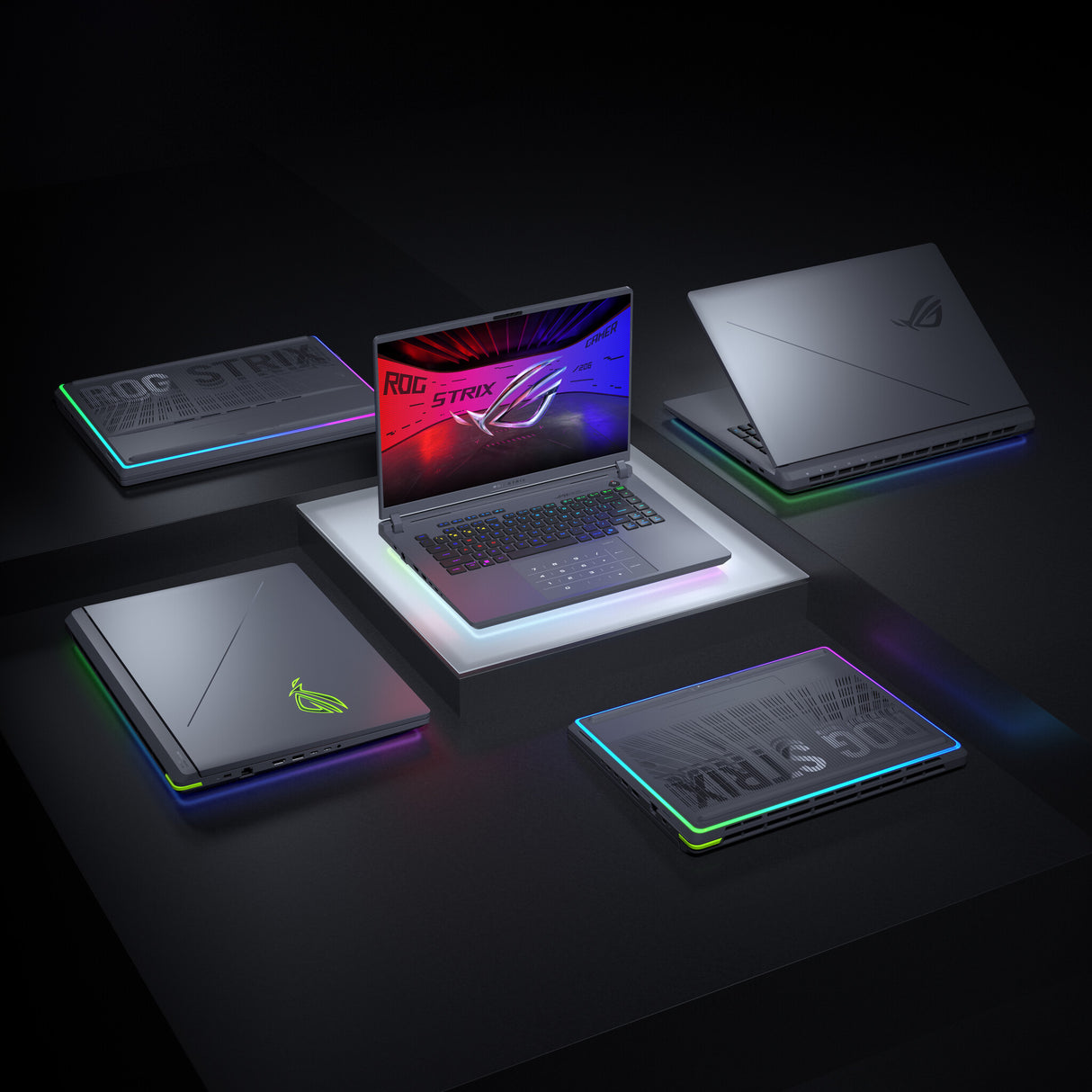 ASUS ROG Strix G16 G615LM-S5062W Intel Core Ultra 9 275HX Laptop 40.6 cm (16") WQXGA 32 GB DDR5-SDRAM 1 TB SSD NVIDIA GeForce RTX 5060 Wi-Fi 7 (802.11be) Windows 11 Home Black, Grey