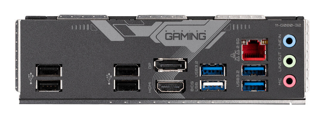 GIGABYTE B760M GAMING X DDR4 Motherboard - Supports Intel Core 14th Gen CPUs, 8+1+1 Phases Digital VRM, up to 5333MHz DDR4 (OC), 2xPCIe 4.0 M.2, 2.5GbE LAN, USB 3.2 Gen2