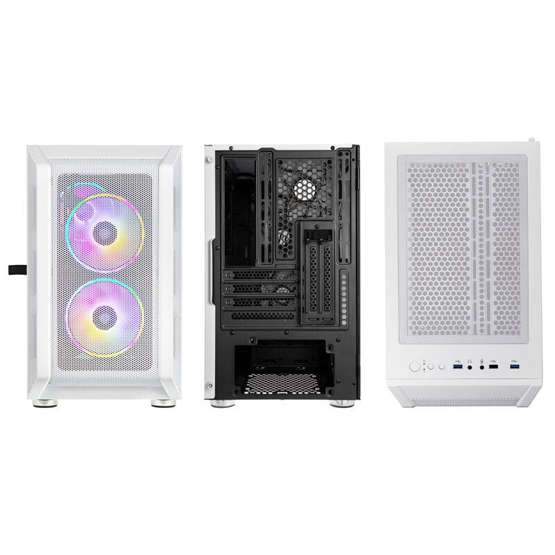 Kolink Citadel Mesh RGB Micro Tower White