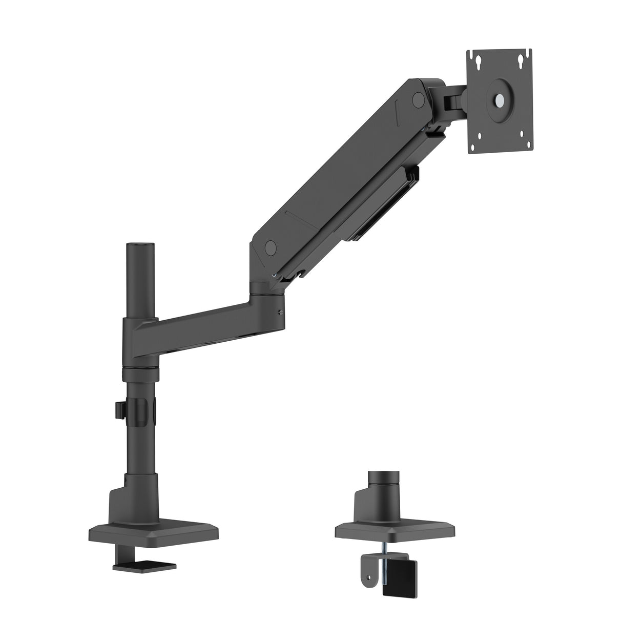 Origin Storage Gas Spring Single Monitor Arm with VESA 75x75 and 100x100