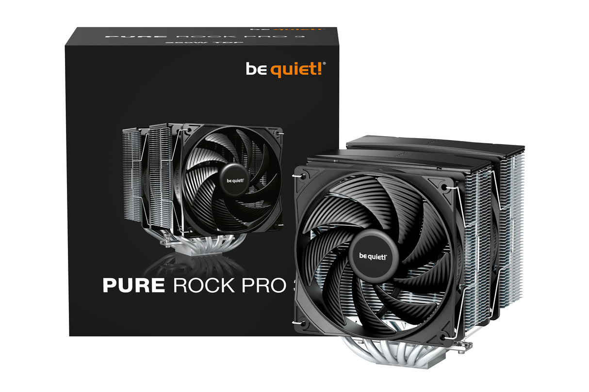 be quiet! Pure Rock Pro 3 Processor Air cooler 12 cm Silver 1 pc(s)