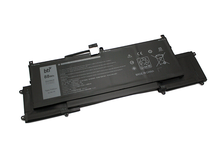 BTI 89GNG compatible 88Wh 6-cell battery for DELL LATITUDE 9510