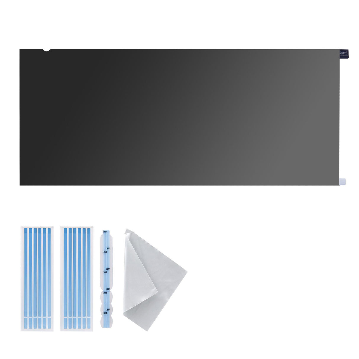 StarTech.com Privacy Screen For Dell P3424WE Curved Ultrawide 21:9 Monitor, Double-Sided Filter Matte/Glossy, Computer Monitor Screen Protector, TAA-Compliant