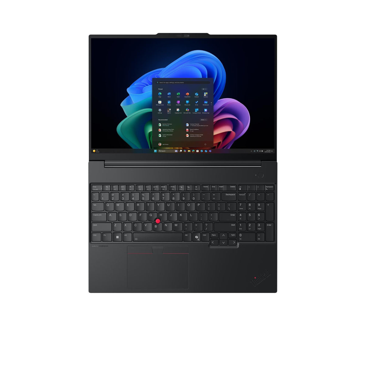 Lenovo ThinkPad E16 Gen 4 (Intel) Copilot+ PC Intel Core Ultra 5 325 Laptop 40.6 cm (16") WUXGA 16 GB DDR5-SDRAM 512 GB SSD Wi-Fi 7 (802.11be) Windows 11 Pro Black English