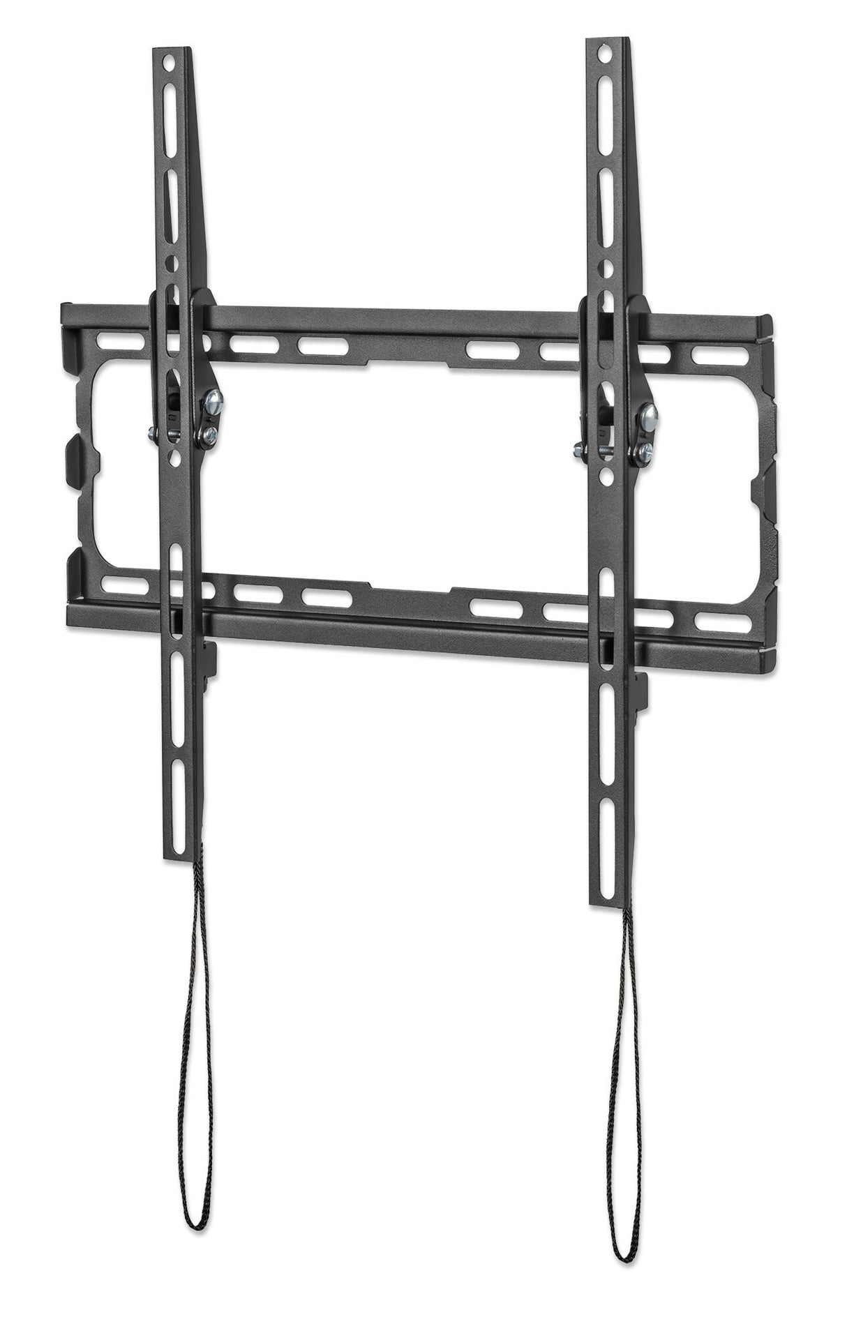 Manhattan Wall Mount for TV & Monitors (Tiltable), For screens 32" to 55", VESA compatability: all between 200x200mm and 400x400mm - check the dimensions of the four mounting holes on back of screen to ensure it fits, Max 35kg, Black, Bracket