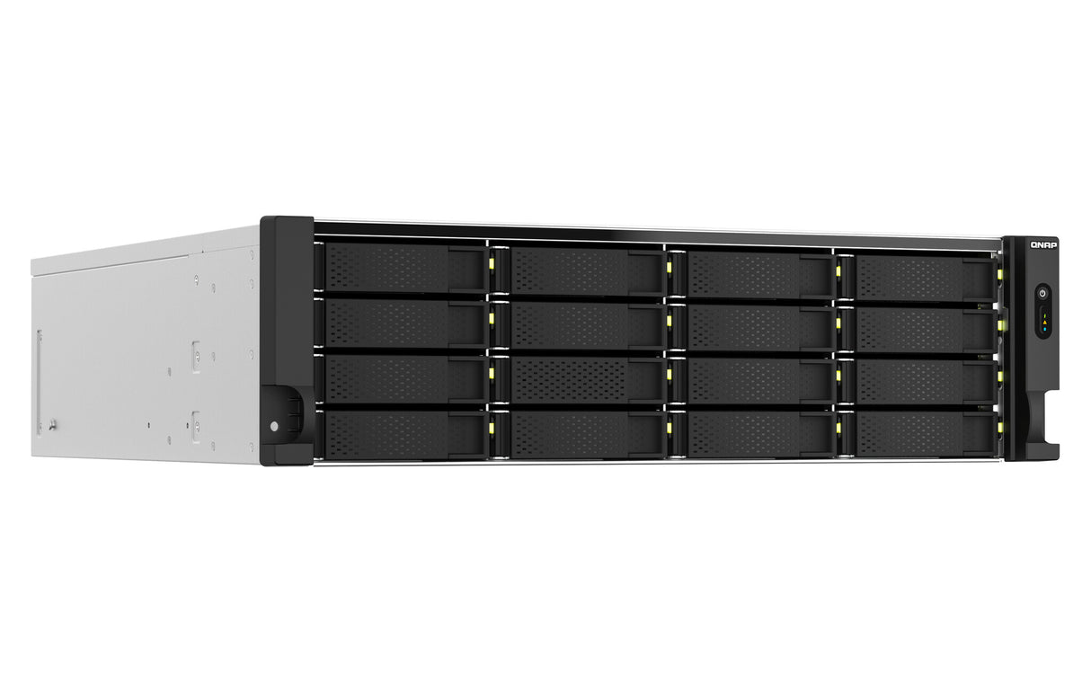 QNAP TS-h2287XU-RP NAS Rack (3U) Intel Xeon E E-2336 32 GB DDR4 0 TB QuTS hero Black, White