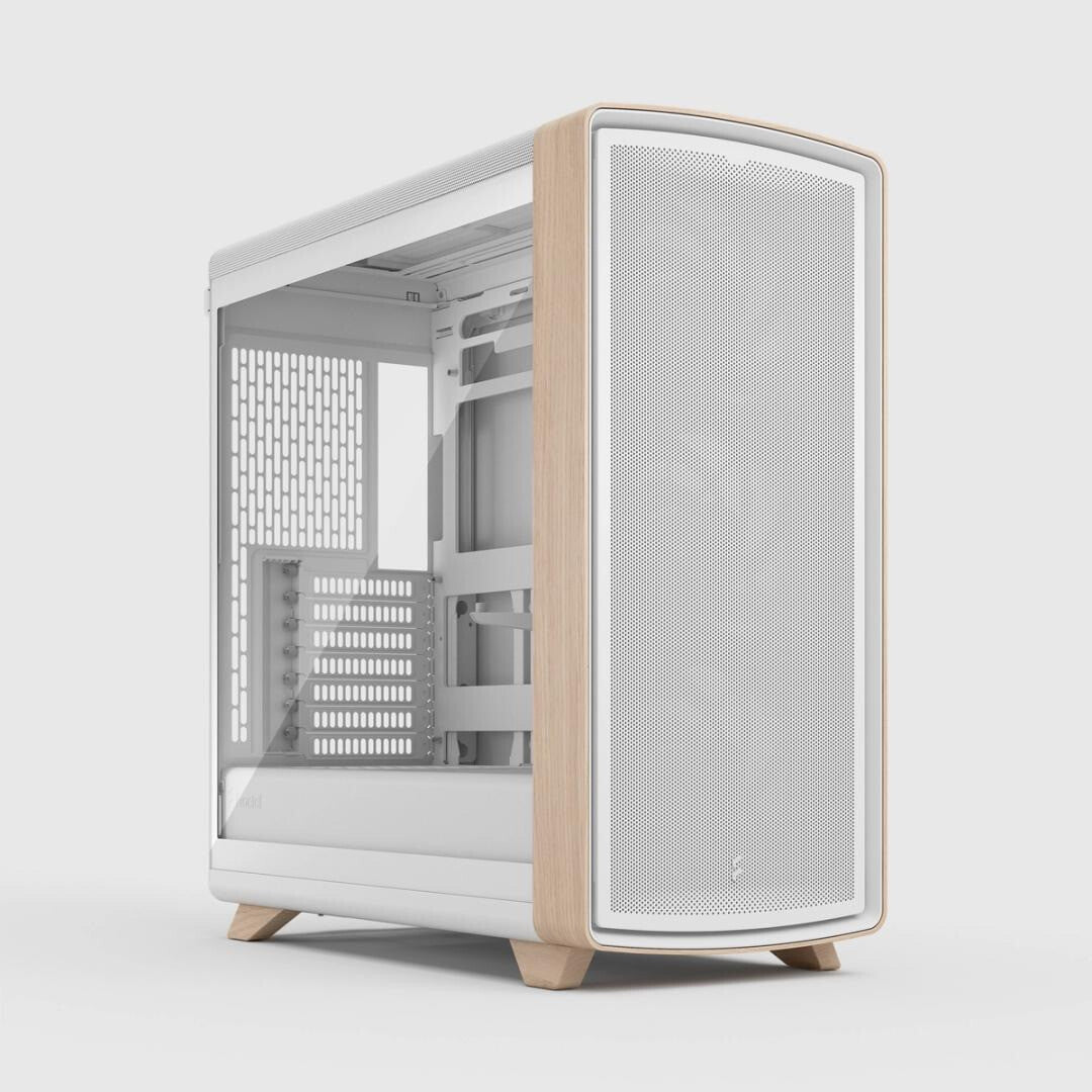 Fractal Design Summit Chalk White TG Clear Tint Midi Tower