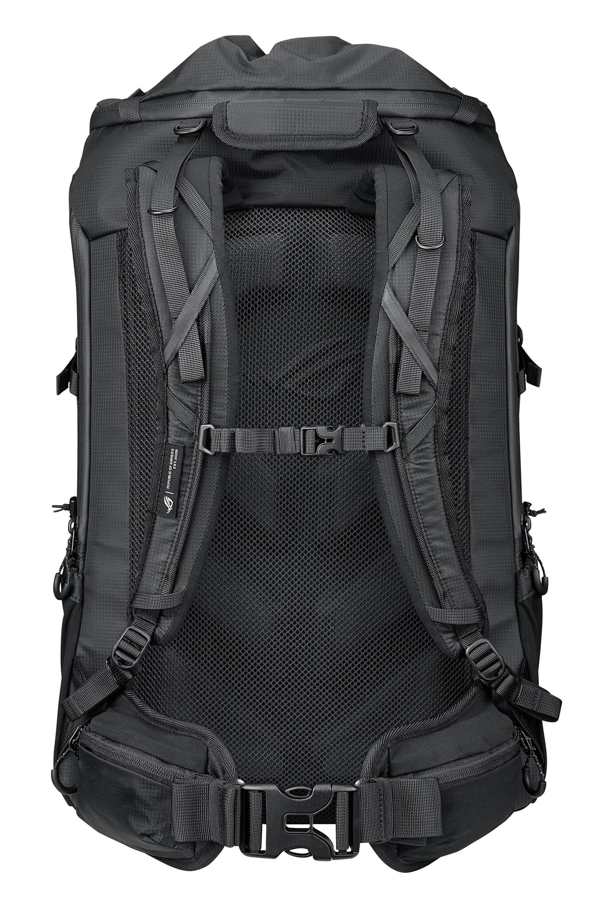 ASUS ROG Archer ErgoAir backpack Gaming backpack Black EVA (Ethylene Vinyl Acetate), Lycra, Nylon