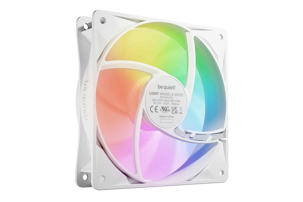be quiet! Light Wings LX 120 mm PWM Reverse White Computer case Fan 12 cm 1 pc(s)