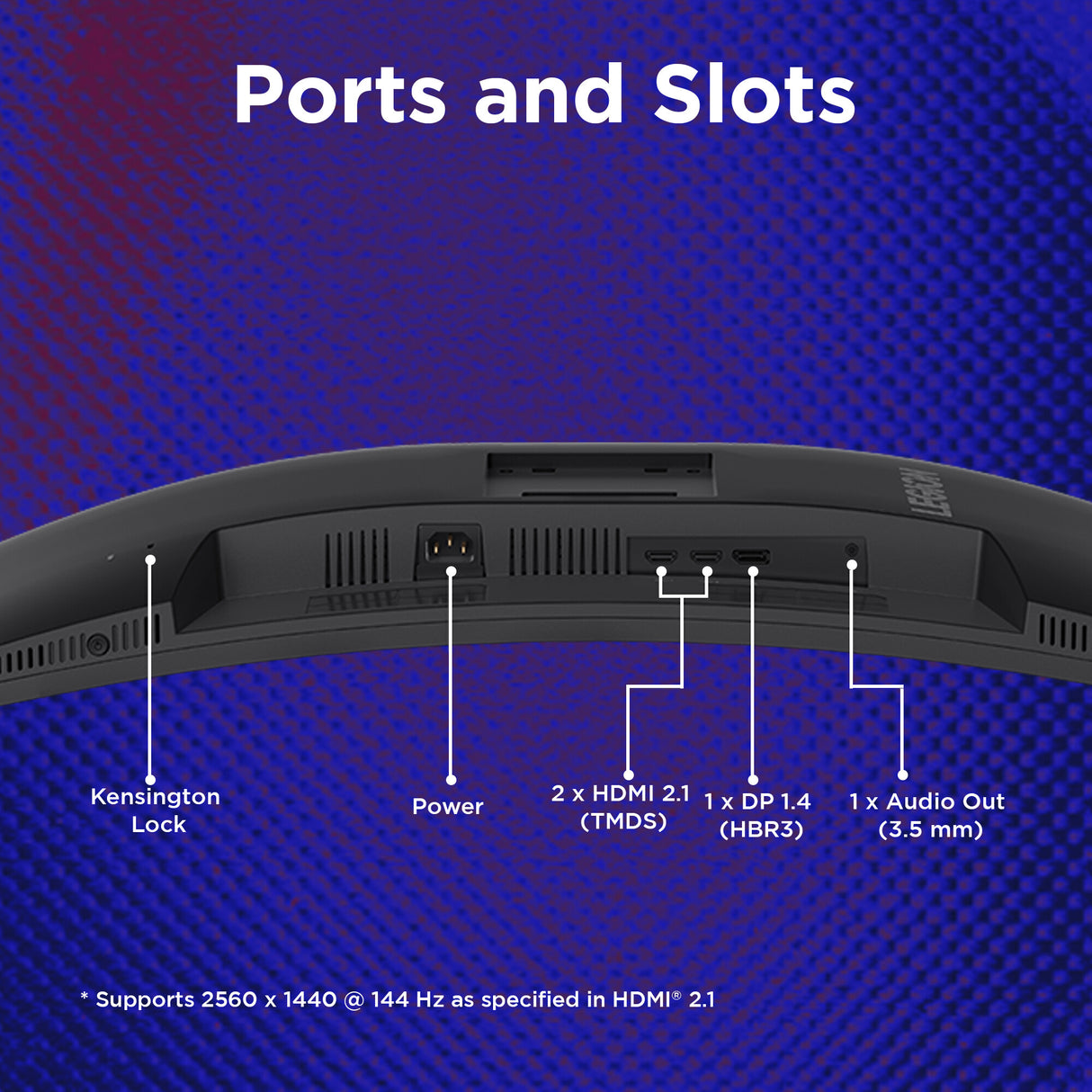 Lenovo Legion R34w-30 computer monitor 86.4 cm (34") 3440 x 1440 pixels Wide Quad HD LCD Black