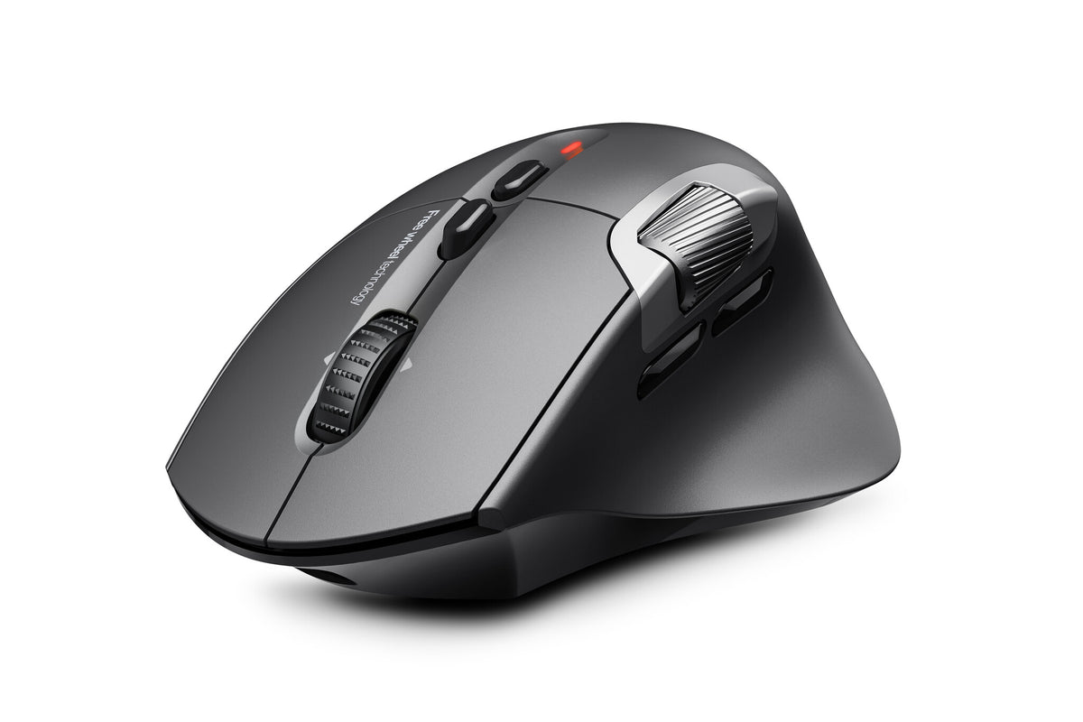 Urban Factory ONLEE PRO PLUS: OPTICAL BLUETOOTH AND 2.4GHZ MOUSE WITH FREE WHEEL TECHNOLOGY - 7200DPI – LATERAL WHEEL - REMOVABLE BATTERY