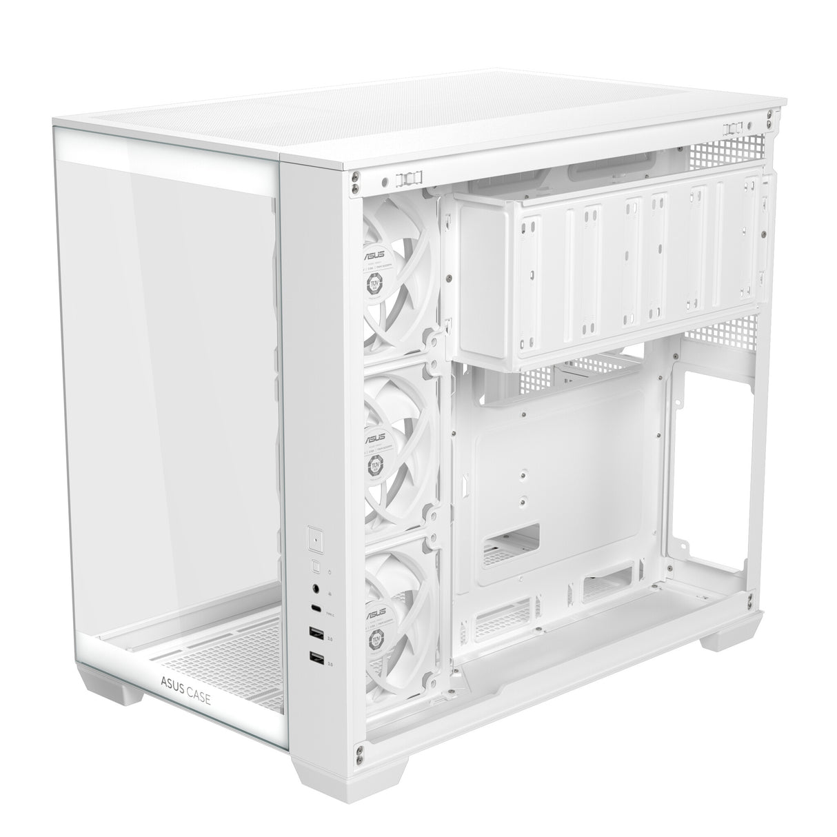 ASUS A32 Plus TG ARGB White Midi Tower