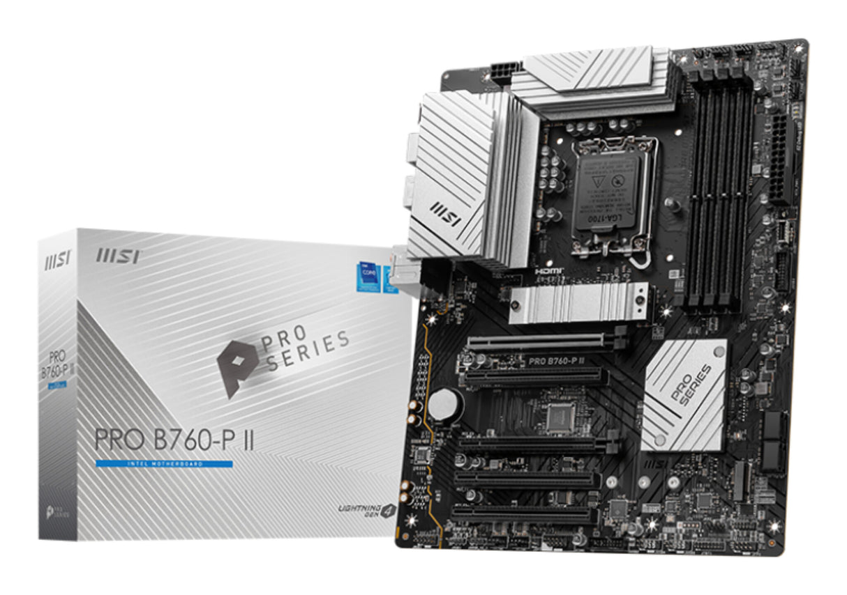 MSI PRO B760-P II motherboard Intel B760 LGA 1700 ATX