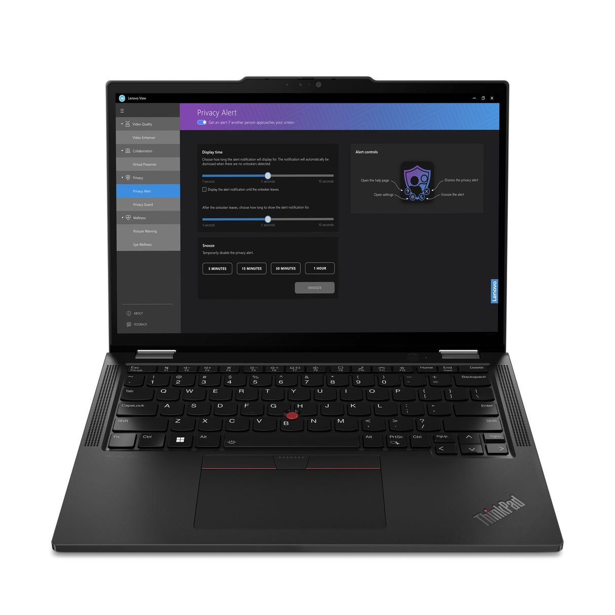 Lenovo ThinkPad X13 Yoga Gen 4 Intel® Core™ i7 i7-1355U Hybrid (2-in-1) 33.8 cm (13.3") Touchscreen WUXGA 16 GB LPDDR5-SDRAM 512 GB SSD Wi-Fi 6E (802.11ax) Windows 11 Pro UK English Black
