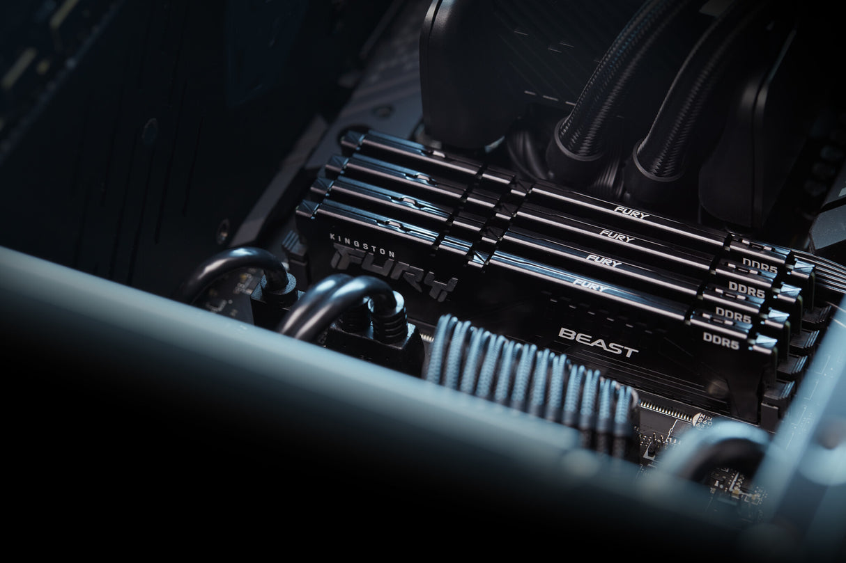 Kingston Technology FURY Beast 64GB 5600MT/s DDR5 CL36 DIMM (Kit of 2) Black EXPO