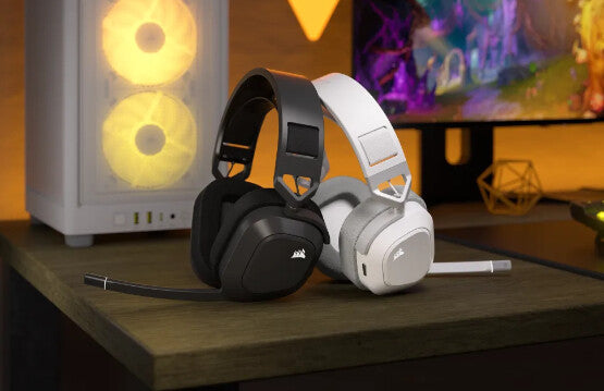 Corsair CA-9011295-EU headphones/headset Wireless Head-band Gaming Bluetooth Black
