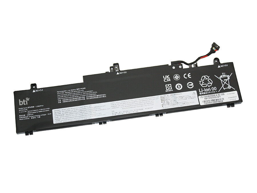 BTI 5B11K63020 compatible 47Wh 3-cell battery for LENOVO THINKPAD E14 G5 E16 G1