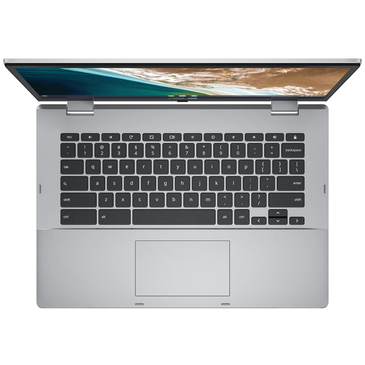 ASUS Chromebook CB1400CKA-NK0570 Intel® Celeron® N N4500 35.6 cm (14") Full HD 4 GB LPDDR4x-SDRAM 64 GB eMMC Wi-Fi 6 (802.11ax) ChromeOS Silver