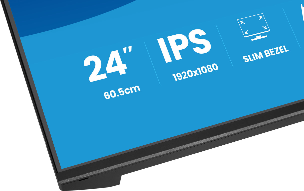 iiyama ProLite XB2493HSU-B1 computer monitor 60.5 cm (23.8") 1920 x 1080 pixels Full HD LED Black