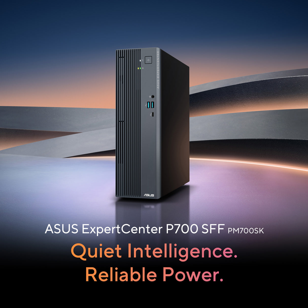 ASUS ExpertCenter PM700SK-0R5330012X Copilot+ PC AMD Ryzen™ AI 5 330 16 GB DDR5-SDRAM 512 GB SSD Windows 11 Pro SFF PC Black