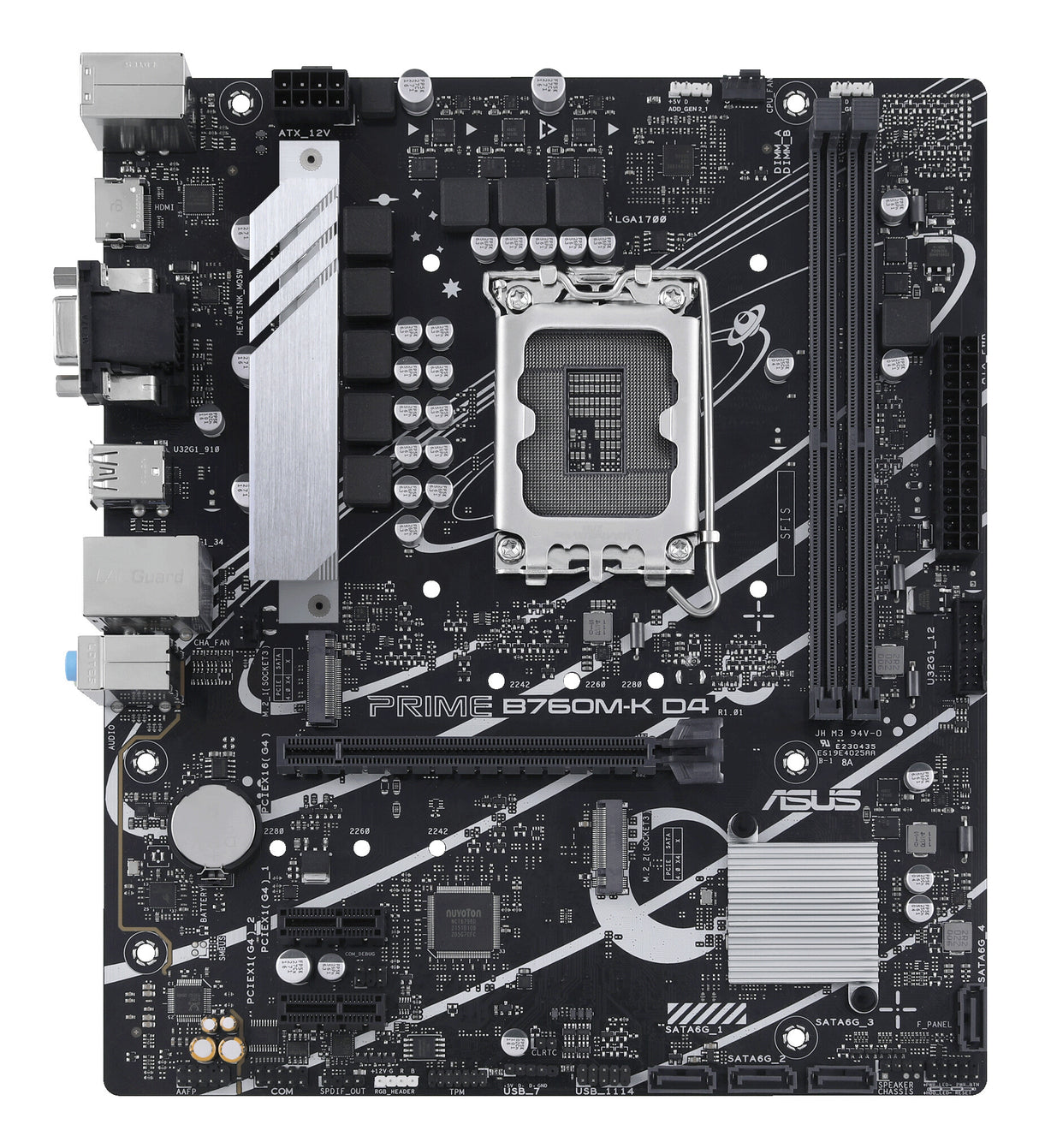 ASUS PRIME B760M-K D4 Intel B760 LGA 1700 micro ATX