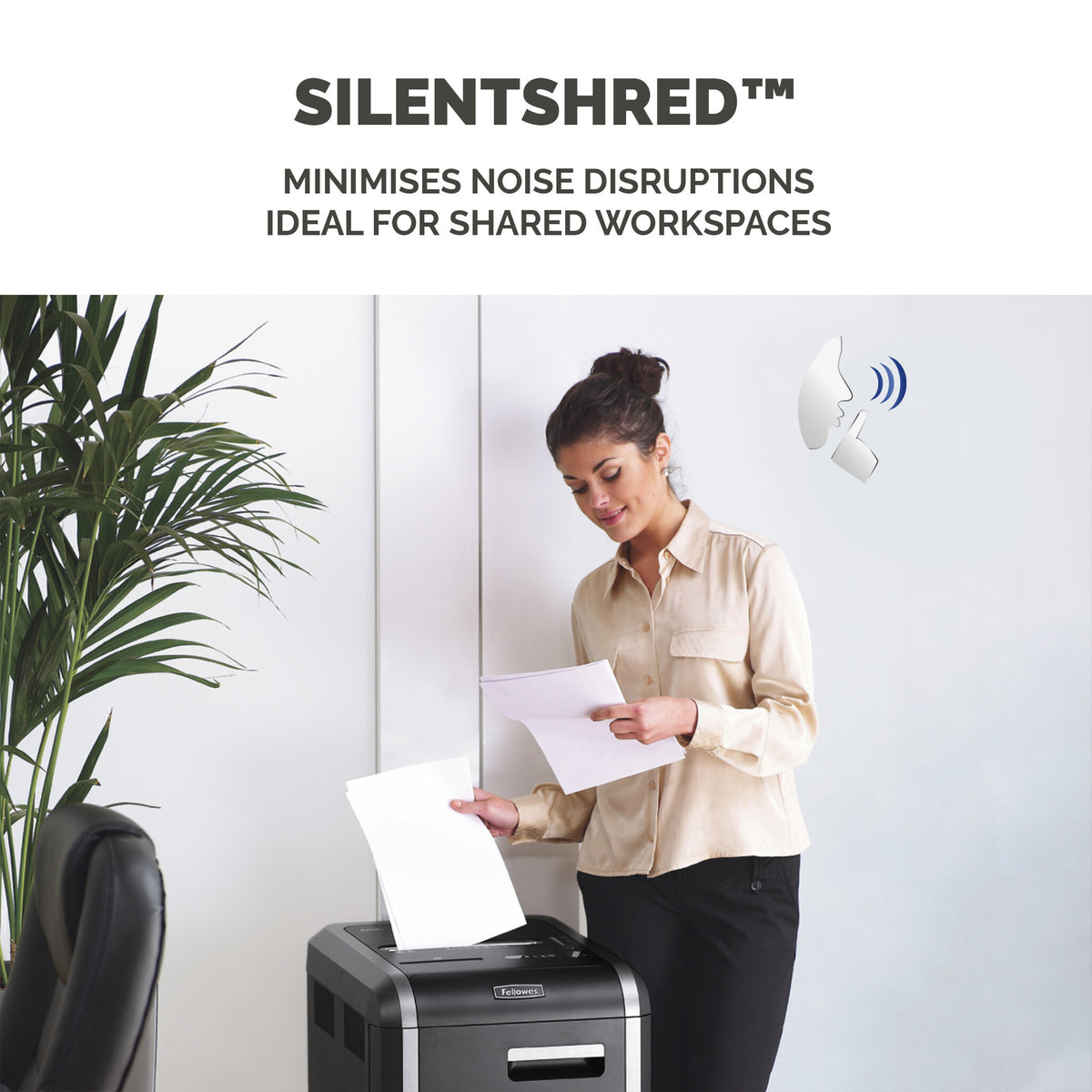 Fellowes Powershred C-325Ci - Shredder - cross-cut - 4 x 38 mm - P-4