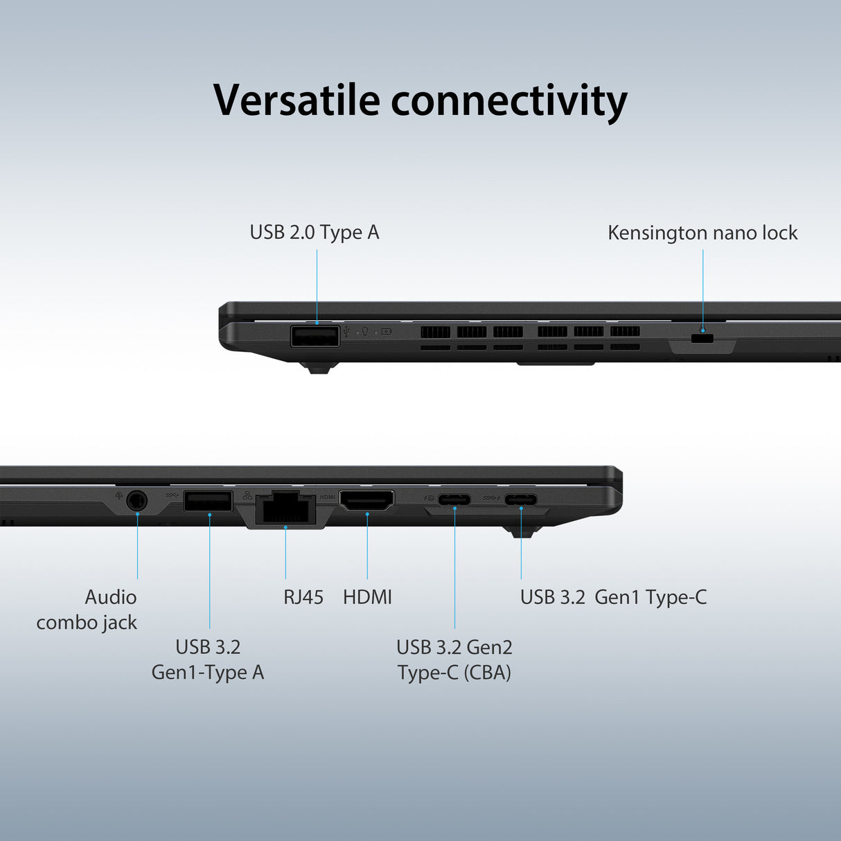 ASUS ExpertBook B1 B1402CBA-EBI5X Intel® Core™ i5 i5-1235U Laptop 35.6 cm (14") Full HD 8 GB DDR4-SDRAM 256 GB SSD Wi-Fi 6E (802.11ax) Windows 11 Pro Black