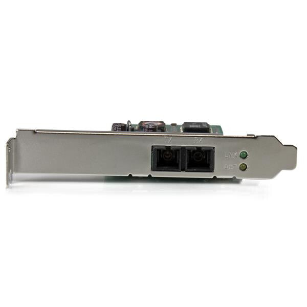 StarTech.com PCI Express (PCIe) Gigabit Ethernet Multimode SC Fiber Network Card Adapter NIC - 550m