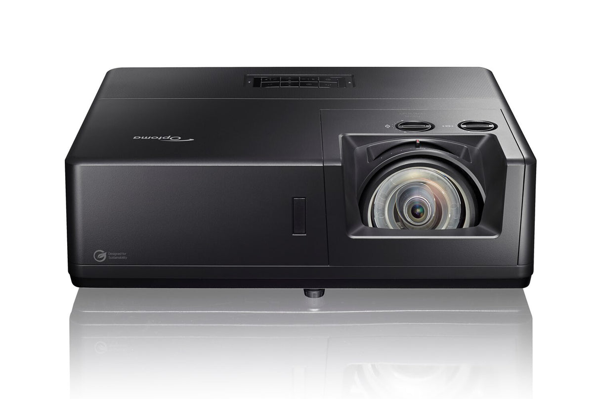Optoma ZK608TST Short throw projector 6000 ANSI lumens DLP UHD 4K (3840x2160) 3D Black