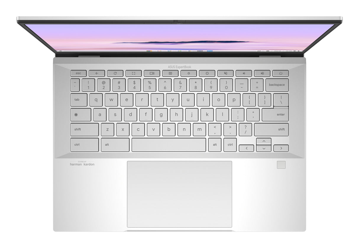 ASUS Chromebook Plus Enterprise CB54 CB5403CMA-QM0909 Intel Core Ultra 5 115U 35.6 cm (14") Touchscreen WQXGA 16 GB LPDDR5x-SDRAM 256 GB SSD Wi-Fi 6E (802.11ax) ChromeOS Silver